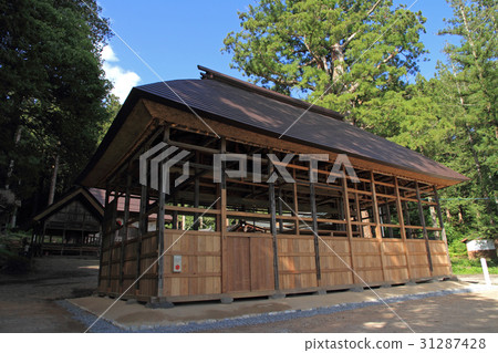 重要文化財產東方Shinmei Miya舞台 重要文化財產東方Shinmei Miya舞台 31287428