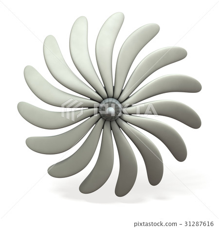 Rotor blade image (rendering) 31287616