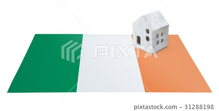 Small house on a flag - Ireland 31288198