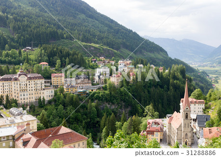 hotels in austrian spa and ski resort bad gastein. hotels in austrian spa and ski resort bad gastein. 31288886