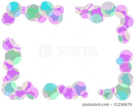 Overlapping polka dot pattern Overlapping polka dot pattern 31290679