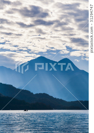 Scenery of Sun Moon Lake in Taiwan, Asia. Scenery of Sun Moon Lake in Taiwan, Asia. 31294747