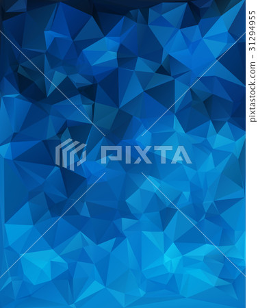 Blue Black Polygonal Mosaic Background Blue Black Polygonal Mosaic Background 31294955