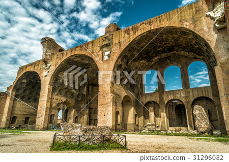 The Basilica of Maxentius and Constantine in Rome The Basilica of Maxentius and Constantine in Rome 31296082