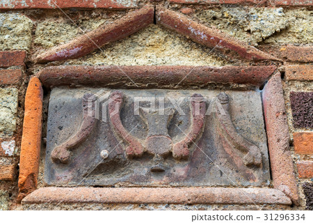 Image of phalluses by the brothel in Pompeii 31296334