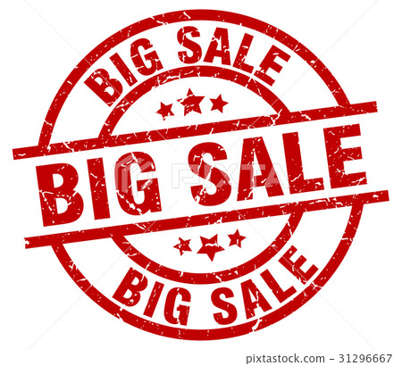 big sale round red grunge stamp big sale round red grunge stamp 31296667