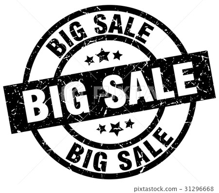 big sale round grunge black stamp 31296668