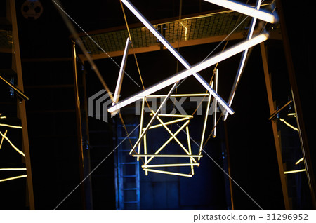 Design solution with fluorescent lamps cool shade Design solution with fluorescent lamps cool shade 31296952