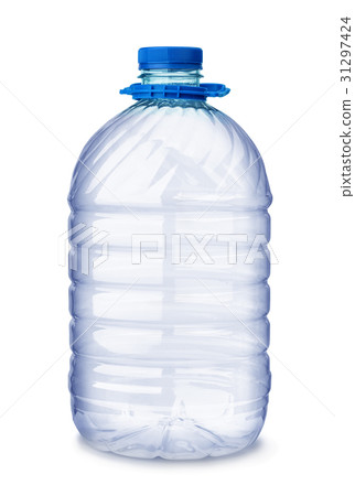 Empty plastic water bottle Empty plastic water bottle 31297424