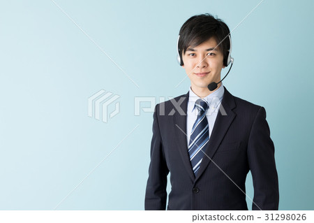商人藍色後面圖像 商人藍色後面圖像 31298026