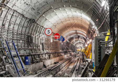 Construction of the subway 31298179