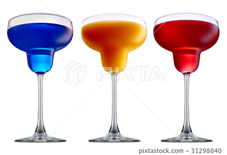alcohol cocktail isolated on white background 31298840