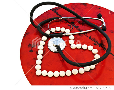 Stethoscope And Pills 31299320