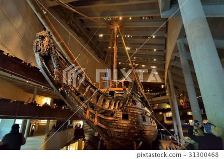 Stockholm-Vaasa Shipwreck Museum Photo taken on:Stockholm, SWEDEN-May Stockholm-Vaasa Shipwreck Museum Photo taken on:Stockholm, SWEDEN-May 31300468