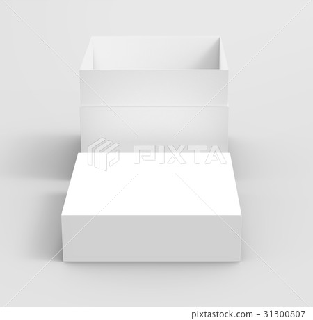 blank paper box - Stock Illustration [31300807] - PIXTA