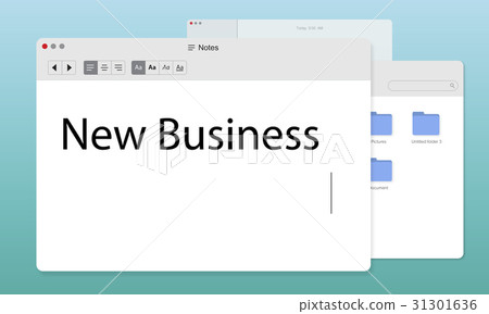 New Business Venture Entrepreneur Concept New Business Venture Entrepreneur Concept 31301636