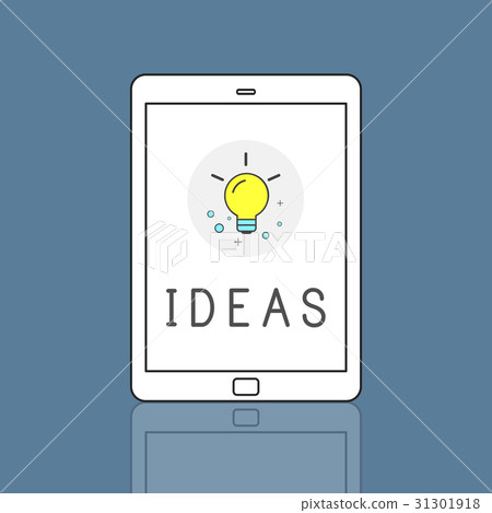 Ideas Lightbulb Innovation Thinking Icon Concept Ideas Lightbulb Innovation Thinking Icon Concept 31301918