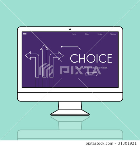 Options Choice Changes Arrows Graphic Options Choice Changes Arrows Graphic 31301921