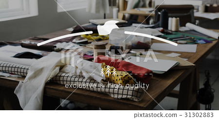 High Quality Brand Badge Banner Copy Space 31302883