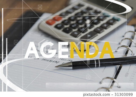 Appointment Meeting Agenda Calendar Concept 31303099