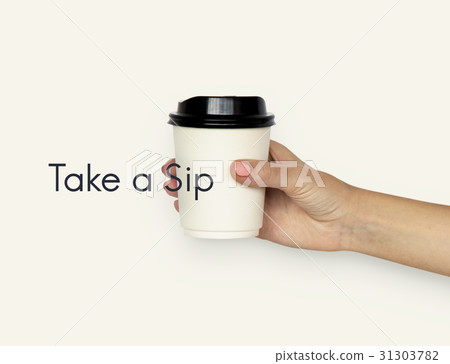 Coffee Culture Relax Take a Sip Word 31303782