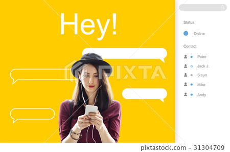 Chat Message Talk Connect Notification Word Chat Message Talk Connect Notification Word 31304709