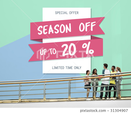 Best Sale Seasonal Offer Concept Best Sale Seasonal Offer Concept 31304907
