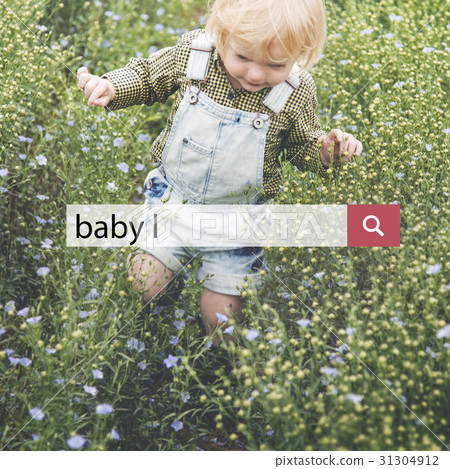 Innocence Adorable Playful Curiosty Pure Word 31304912