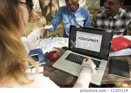 Document Legal Paper Forms Contract Window Popup 31305124