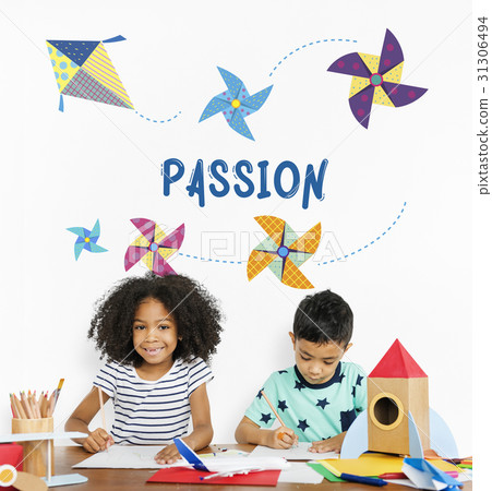 Childhood Leisure Hobby Imagination Concept Childhood Leisure Hobby Imagination Concept 31306494