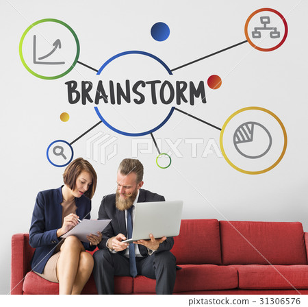 Brainstorm Analysis Creative Thinking Illustration Concept 31306576
