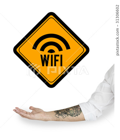 Show Wifi Connection Network Sign Icon Show Wifi Connection Network Sign Icon 31306602