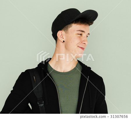 A teenager guy is smiling A teenager guy is smiling 31307656