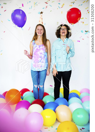 Happiness group of people celebrate the party 31308200