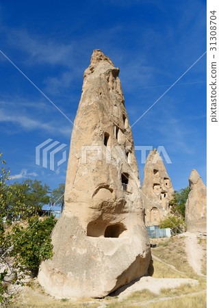 Cave house in Uchisar. Cappadocia. Turkey 31308704