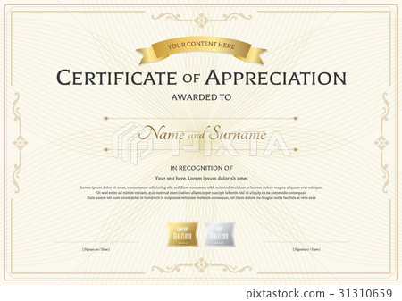 professional certificate of appreciation templates