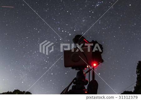 stars and star trail 31312379