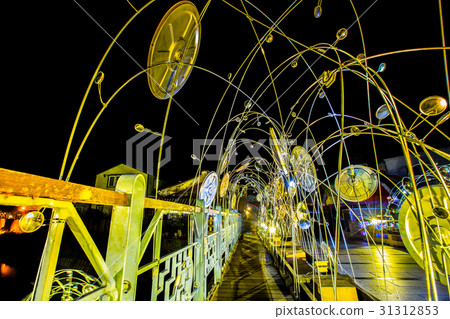 Taiwan Tainan Saltwater Moonlight Harbor Lantern Festival Asia Taiwan Tainan Lantern Festival 31312853