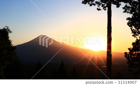 從Shiratori-yama到Mt. Fuji和Asahi 31314007