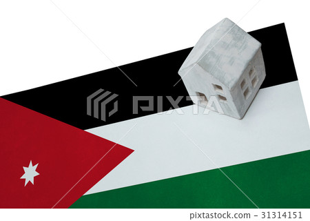 Small house on a flag - Jordan Small house on a flag - Jordan 31314151