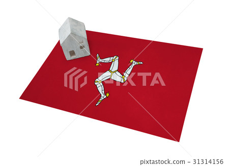 Small house on a flag - Isle of Man 31314156