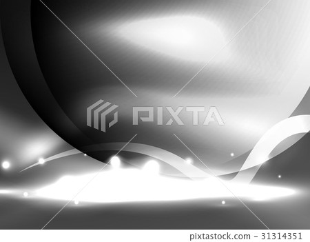 Glowing shiny wave background 31314351