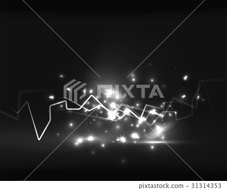 Neon lightning vector background Neon lightning vector background 31314353