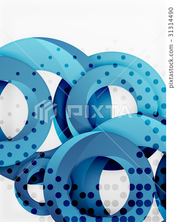 Circle background design - Stock Illustration [31314490] - PIXTA