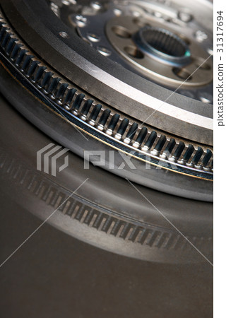 Closeup of Dual-Mass Flywheel Closeup of Dual-Mass Flywheel 31317694