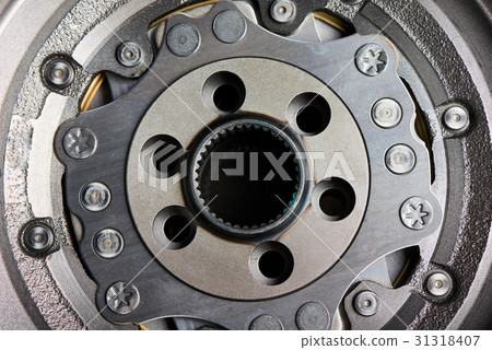 Closeup of Dual-Mass Flywheel 31318407