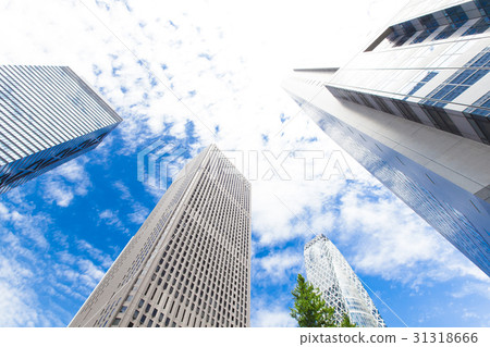 辦公區內的高層建築 31318666