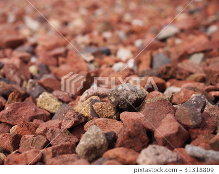 Red brown cobblestone 31318809