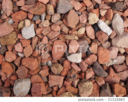 Red brown cobblestone Red brown cobblestone 31318965