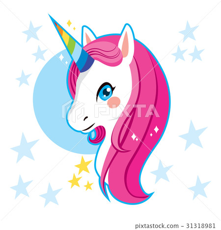 Unicorn Head 31318981